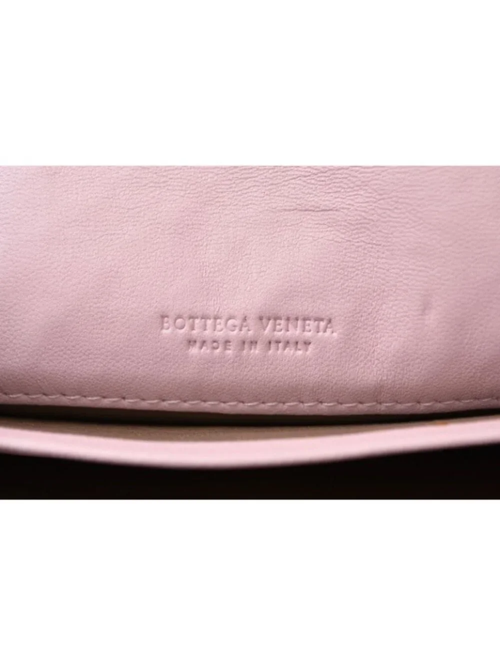 Bottega Veneta Wallet Continental Pink Embroidery